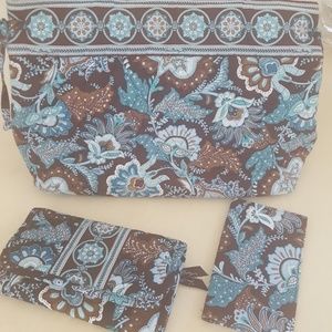 VERA BRADLEY  purse, wallet & check book cover